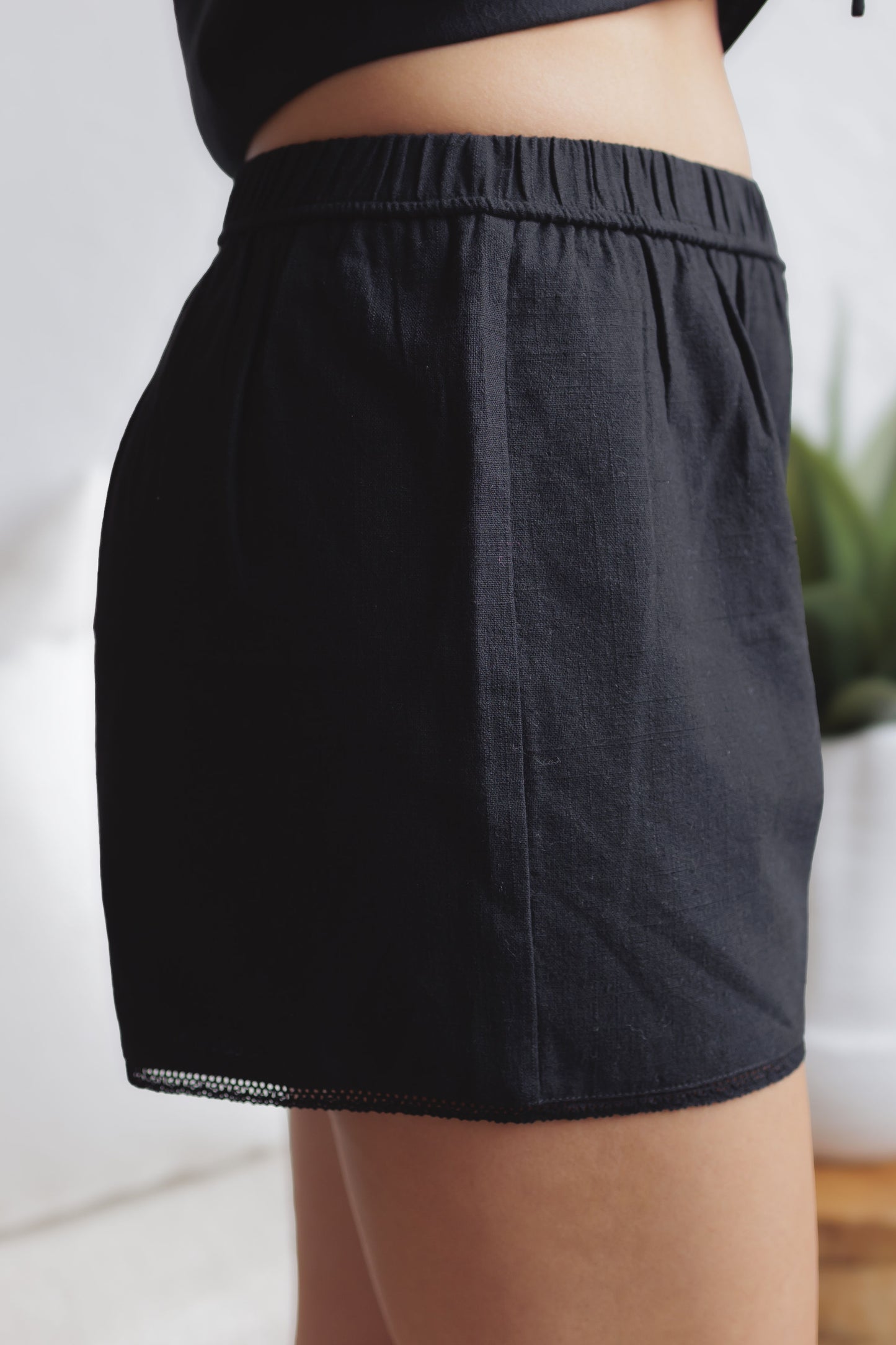 Good Mood Boxer Shorts-Black