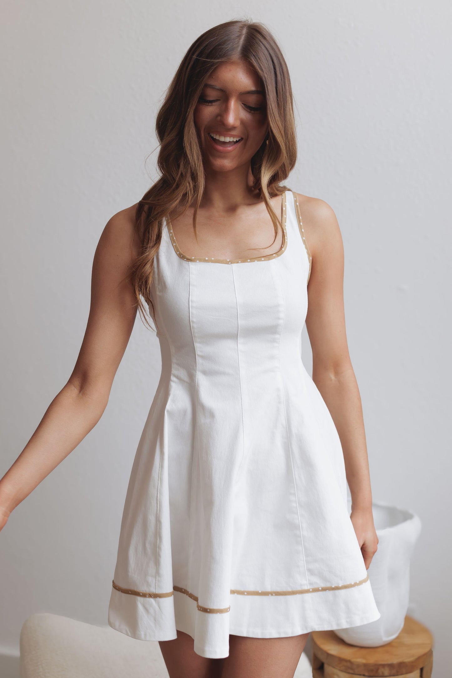 Annalise Dress-Off White