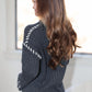 Chilly Nights Sweater-Charcoal