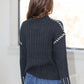 Chilly Nights Sweater-Charcoal