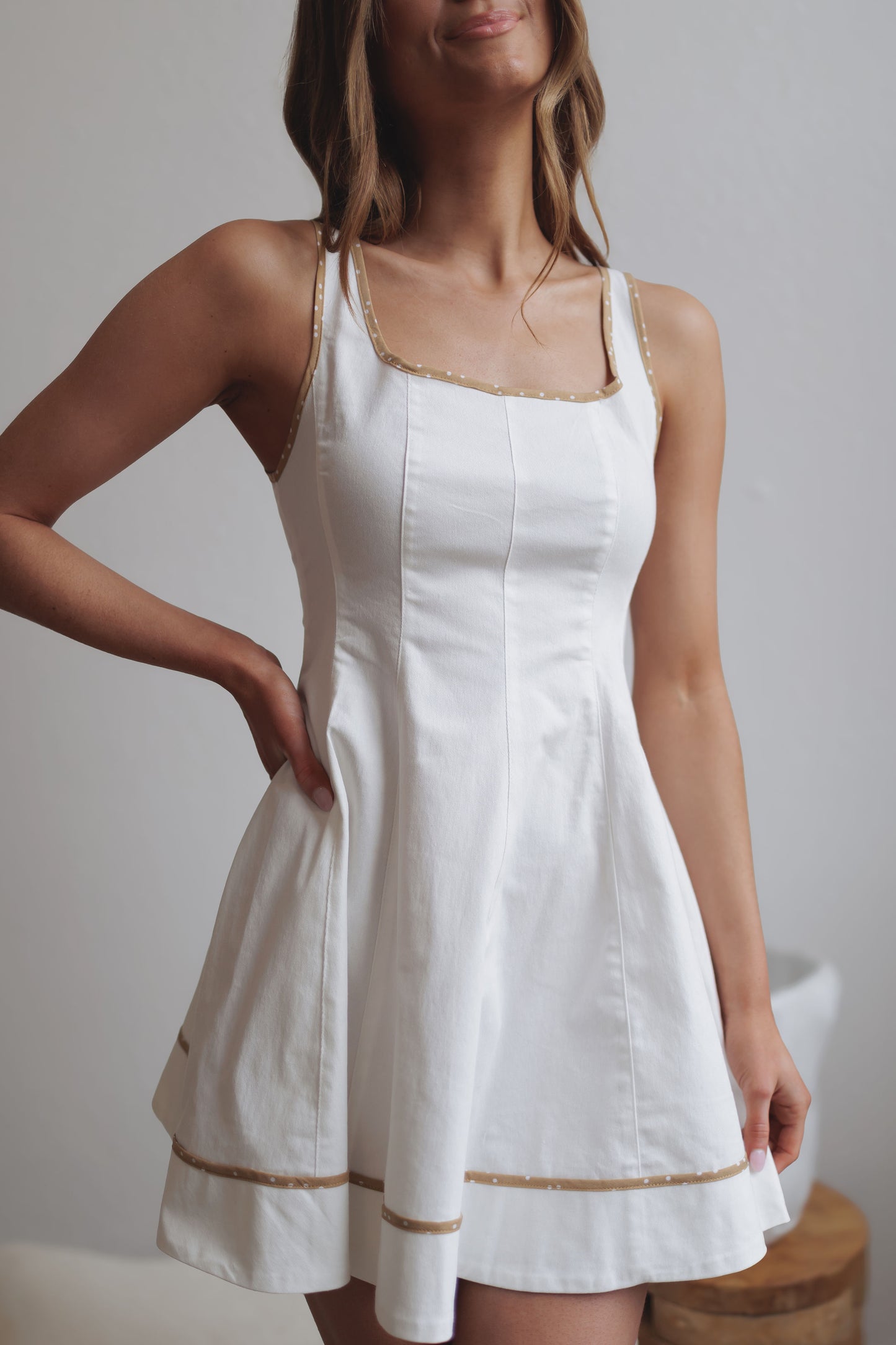 Annalise Dress-Off White