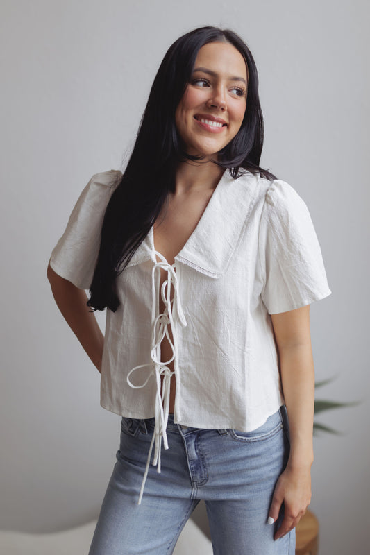 Kailya Top-Ivory