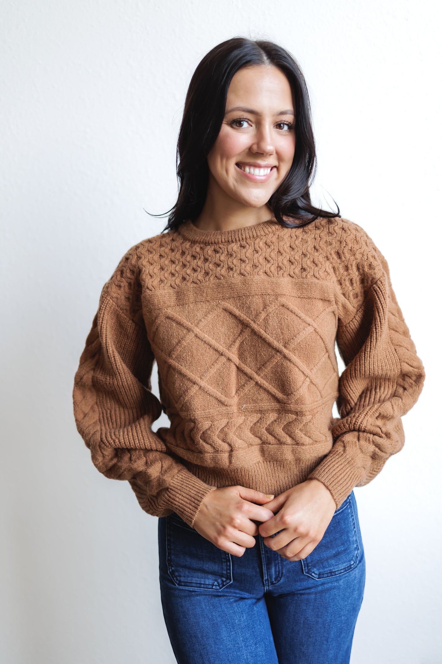 Marcela Sweater-Brown