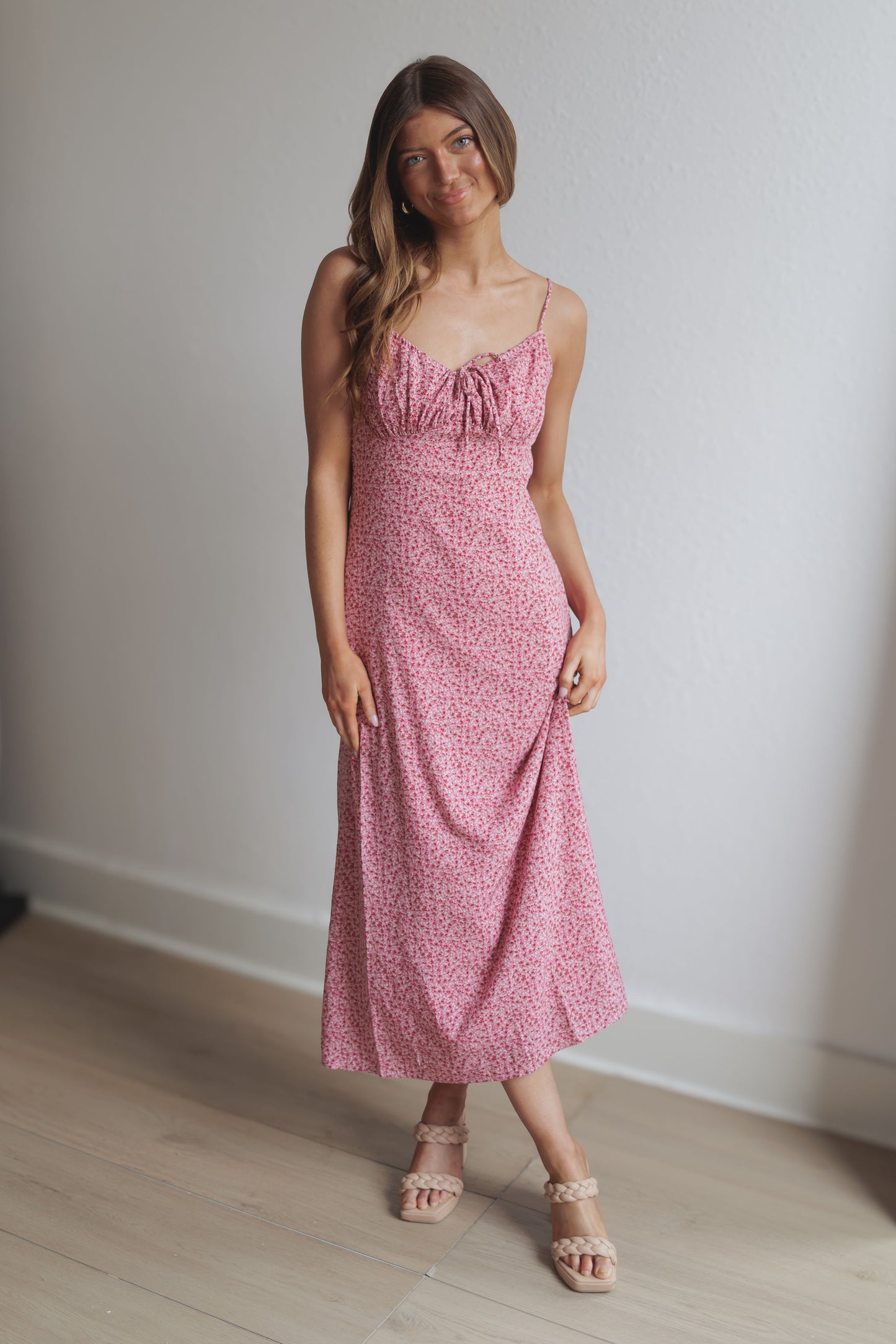 All The Feels Dress-Pink