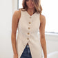 Close Embrace Vest-Nude