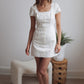 Linden Dress-White