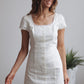 Linden Dress-White