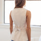 Close Embrace Vest-Nude