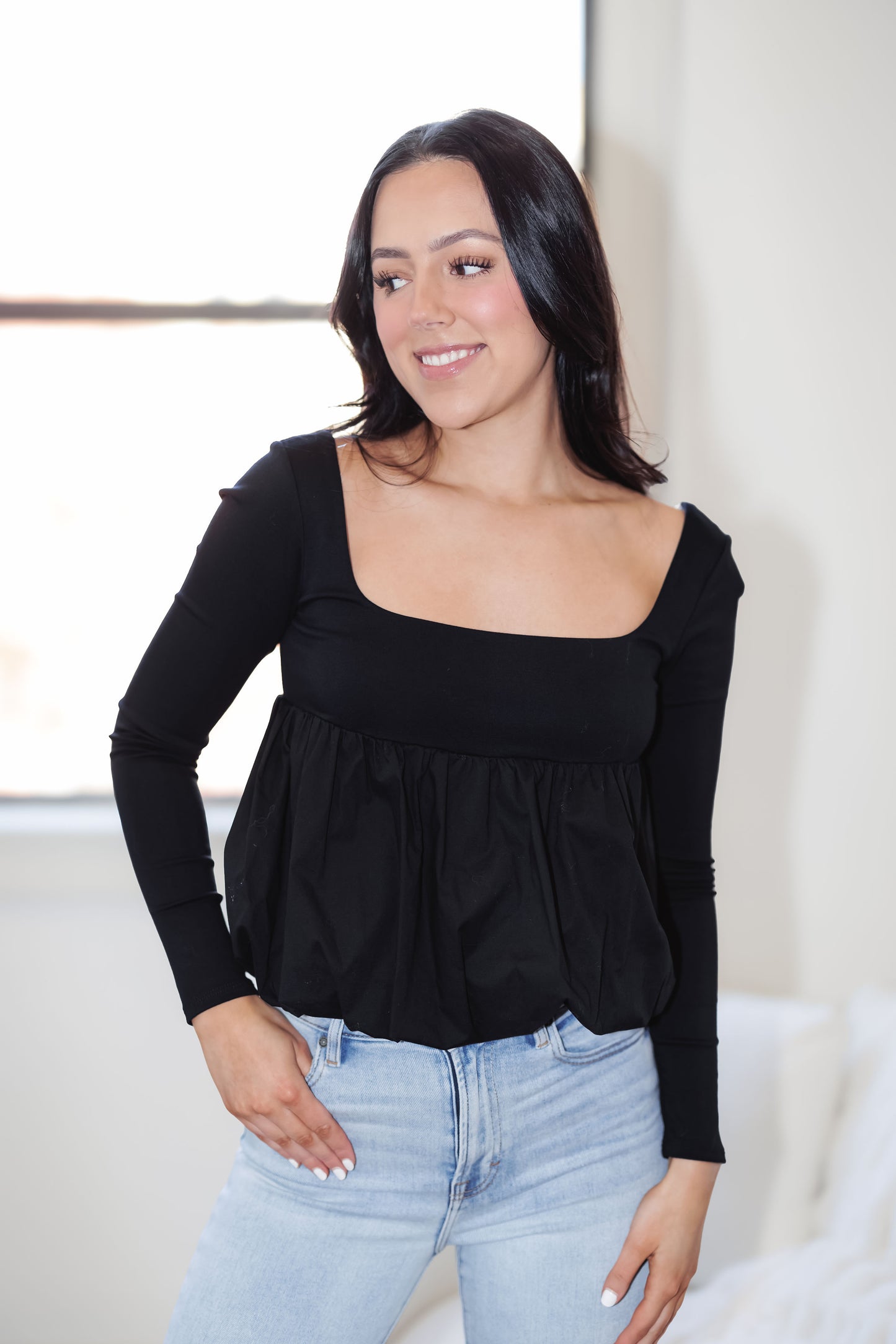 Braely Top-Black