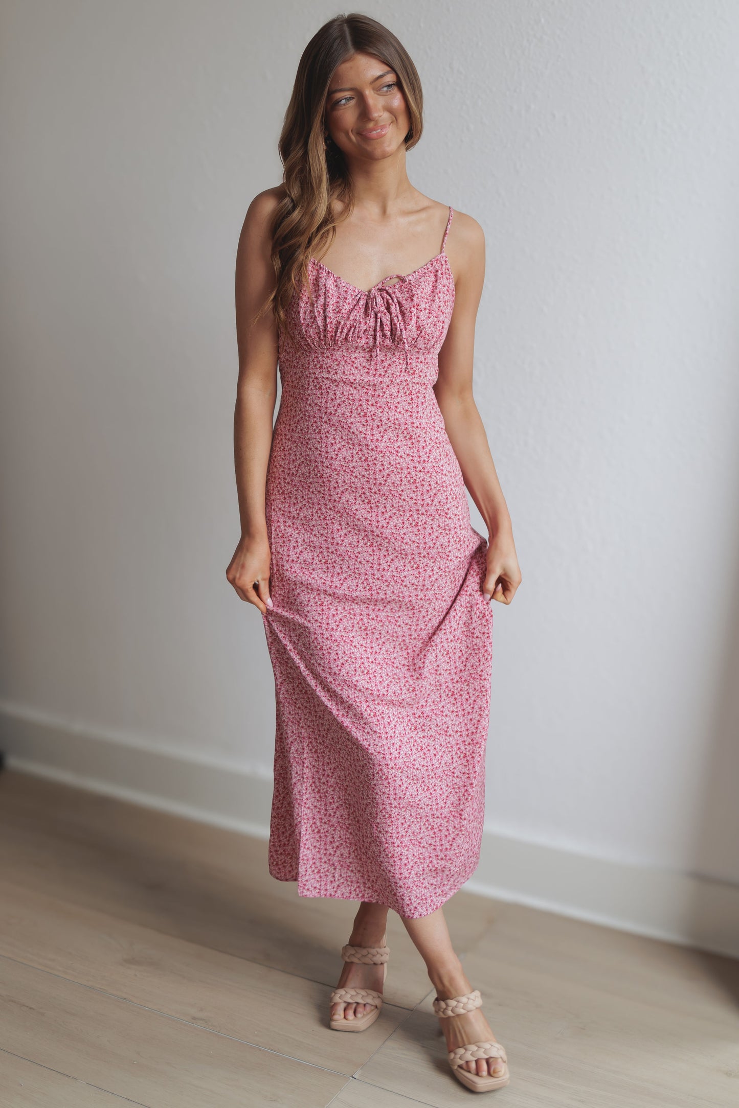 All The Feels Dress-Pink