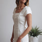 Linden Dress-White