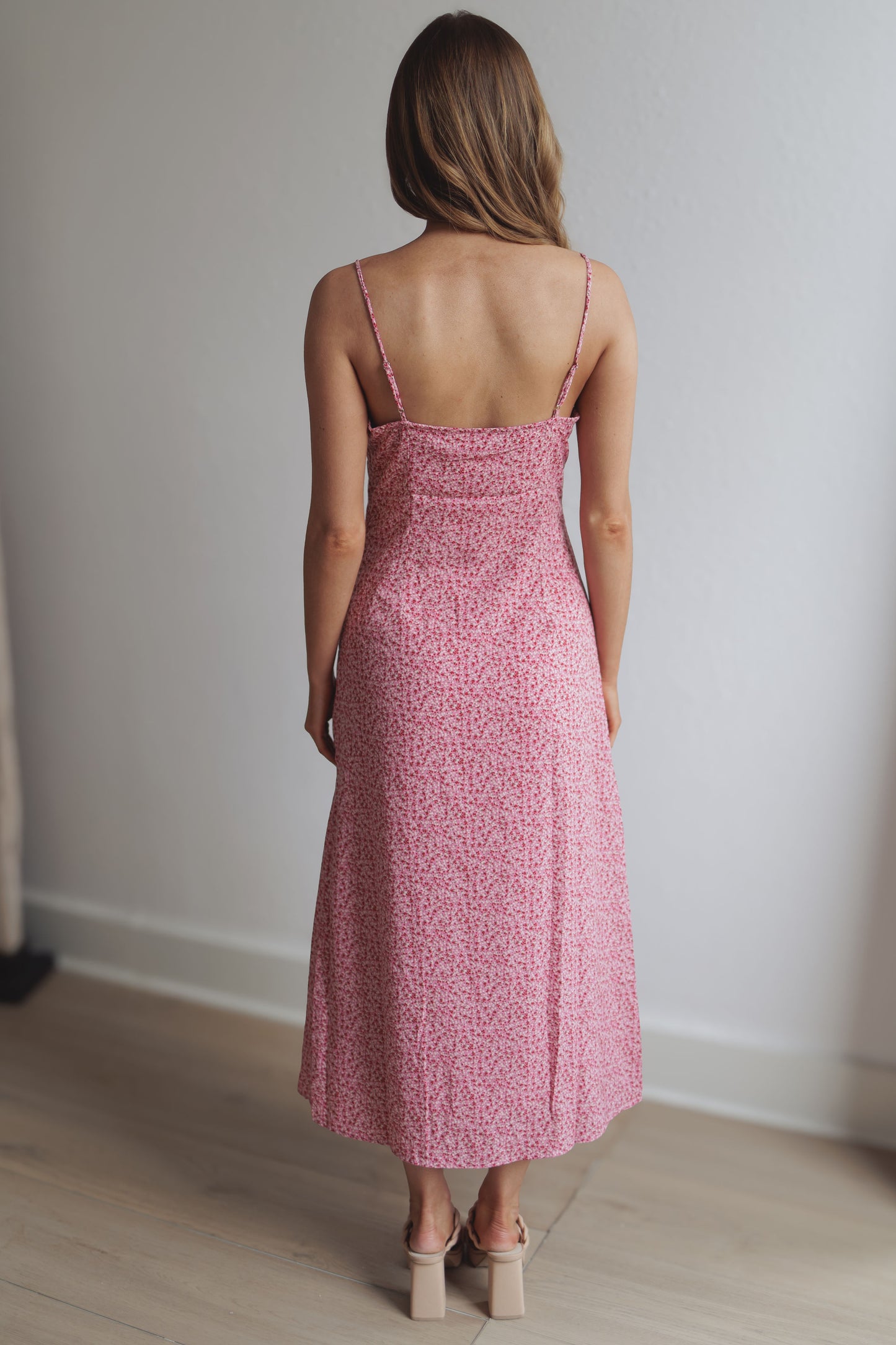 All The Feels Dress-Pink