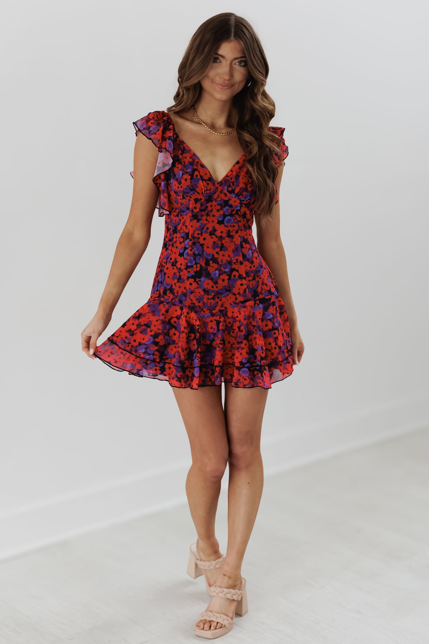 Full Swoon Dress-Floral