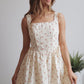 Sweet Nothing Dress-Natural/Floral