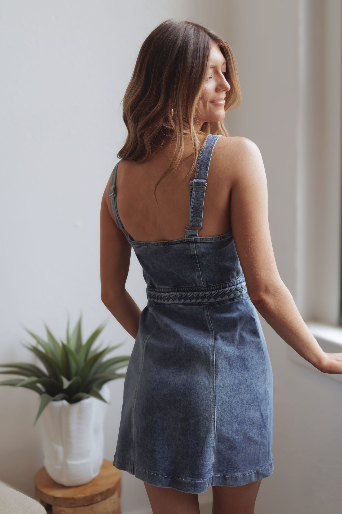 Pretty Please Denim Dress