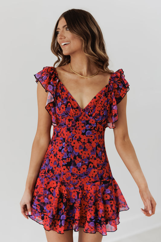 Full Swoon Dress-Floral