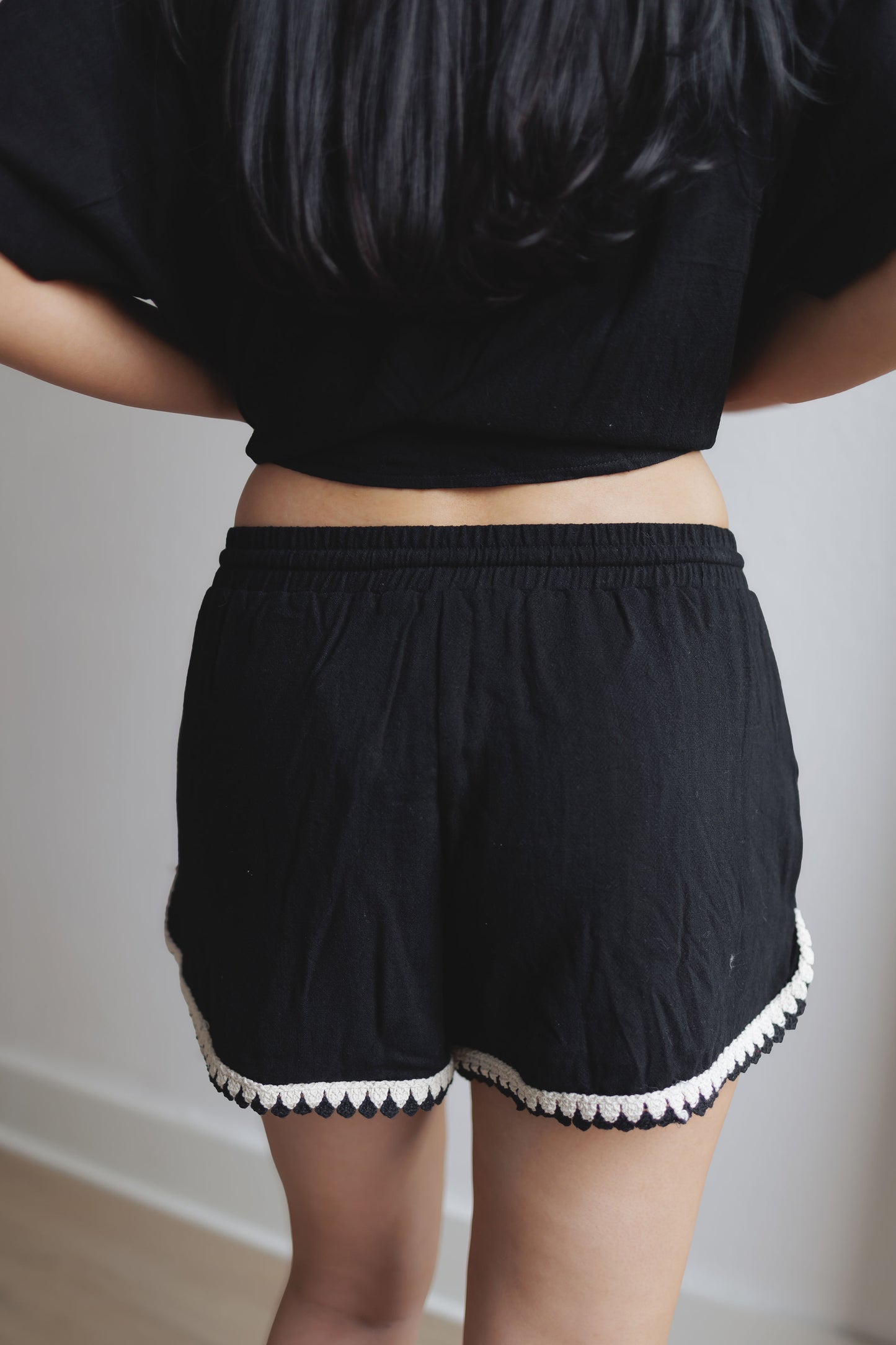 New Beginnings Shorts-Black