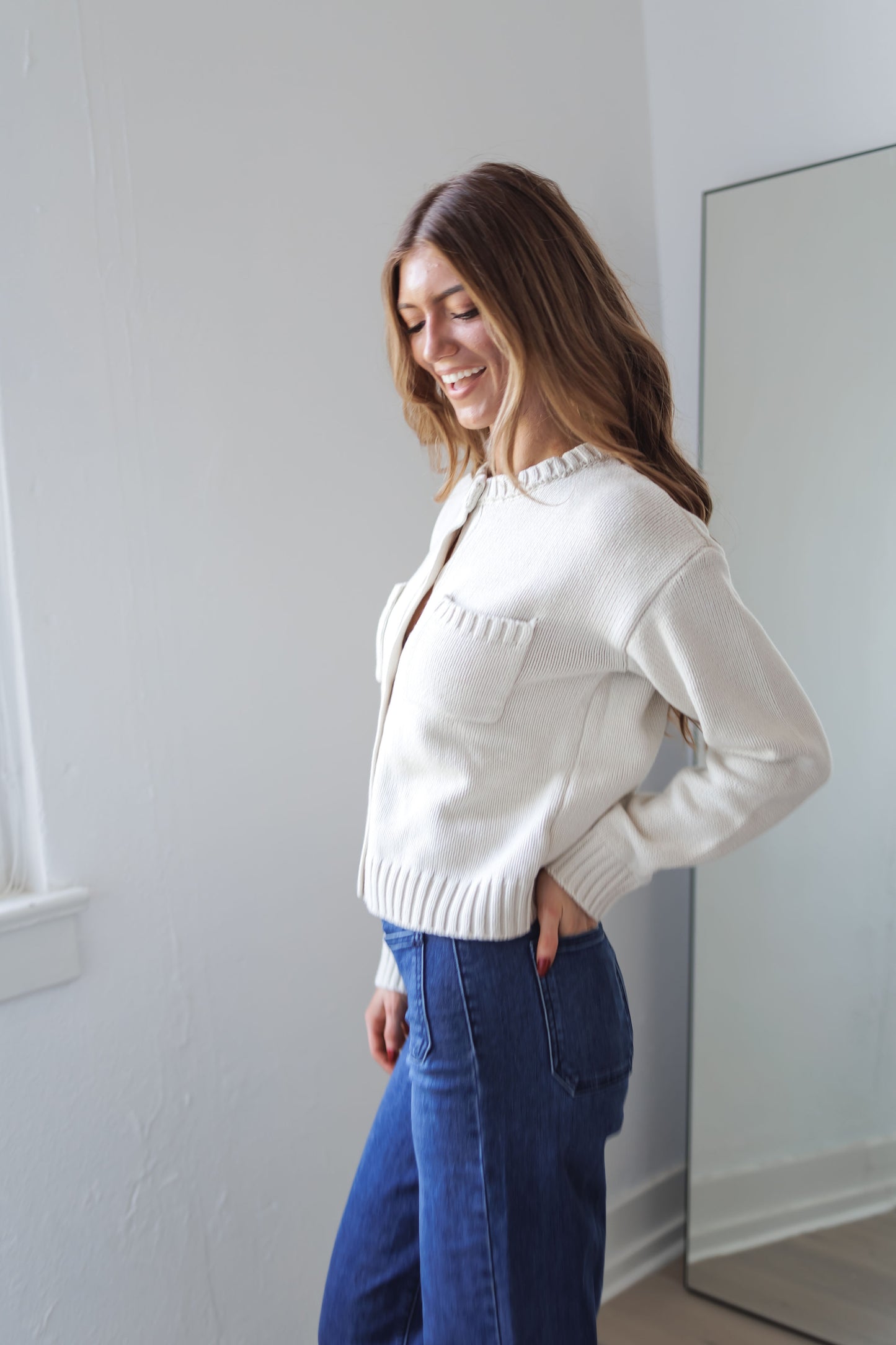 Sweet Spot Sweater-Ivory