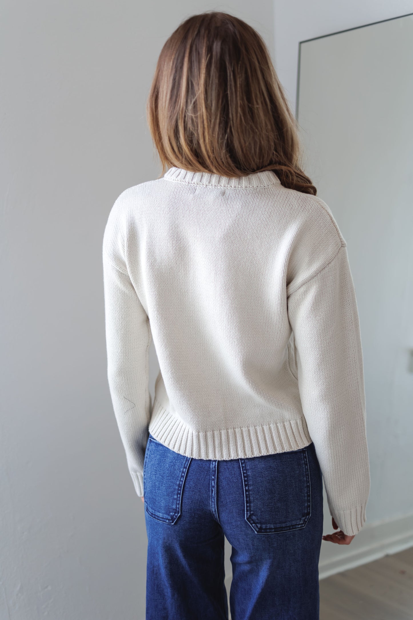 Sweet Spot Sweater-Ivory