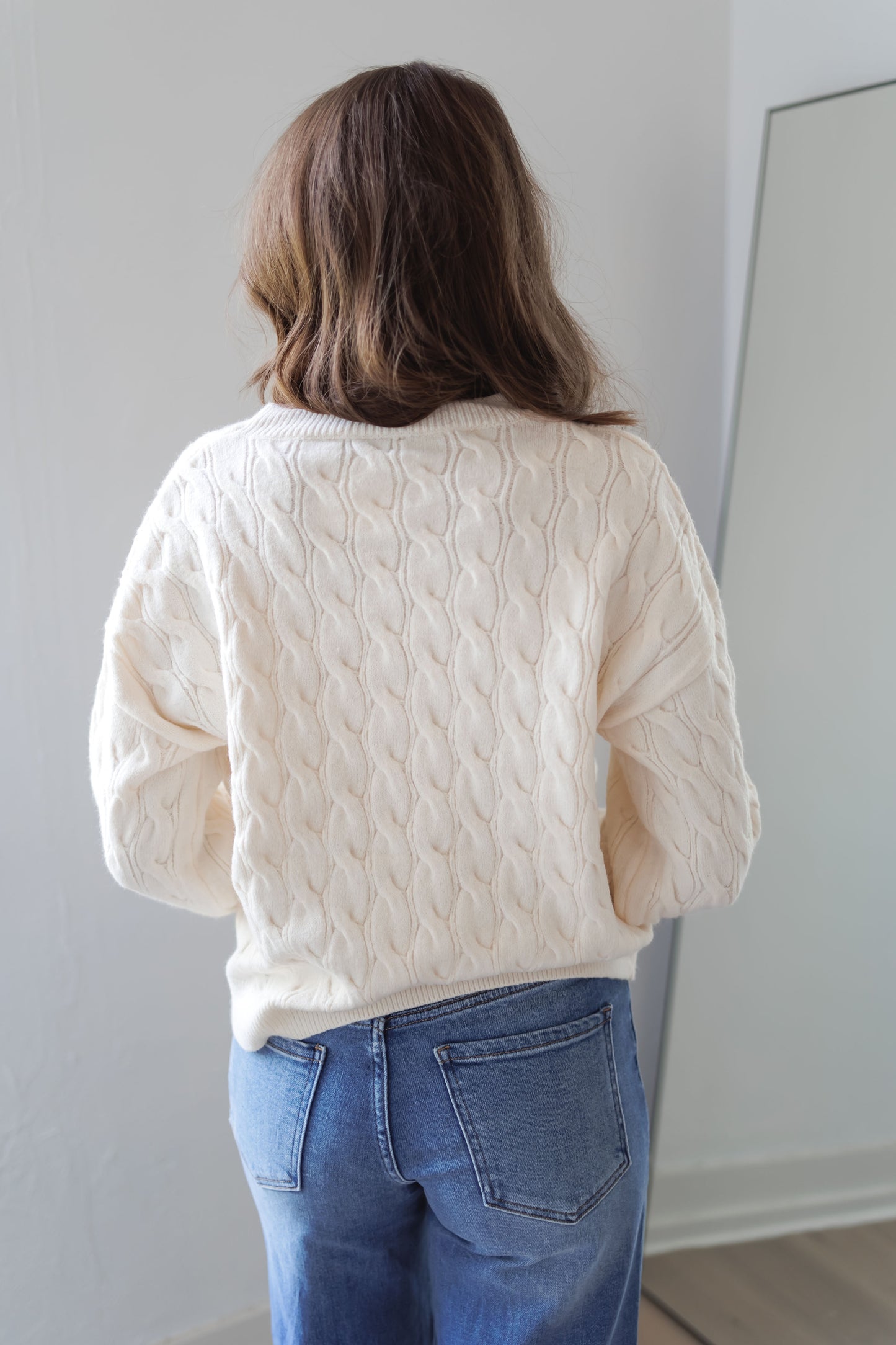 Mulled Cider Sweater-Ivory