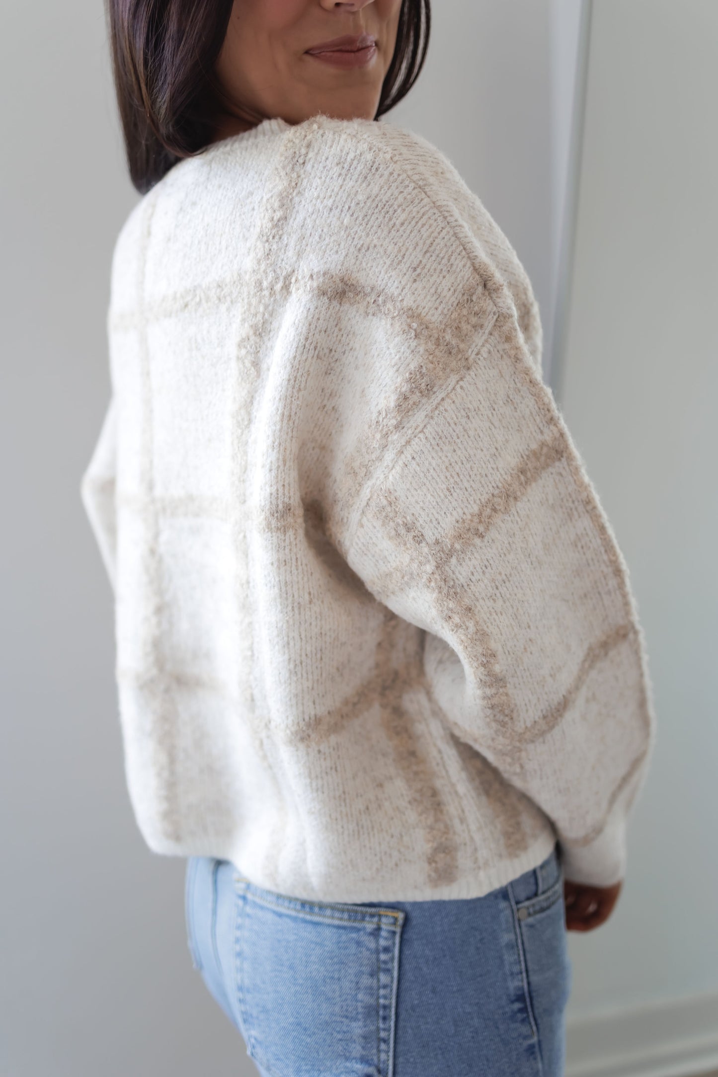 Off The Grid Sweater-Cream