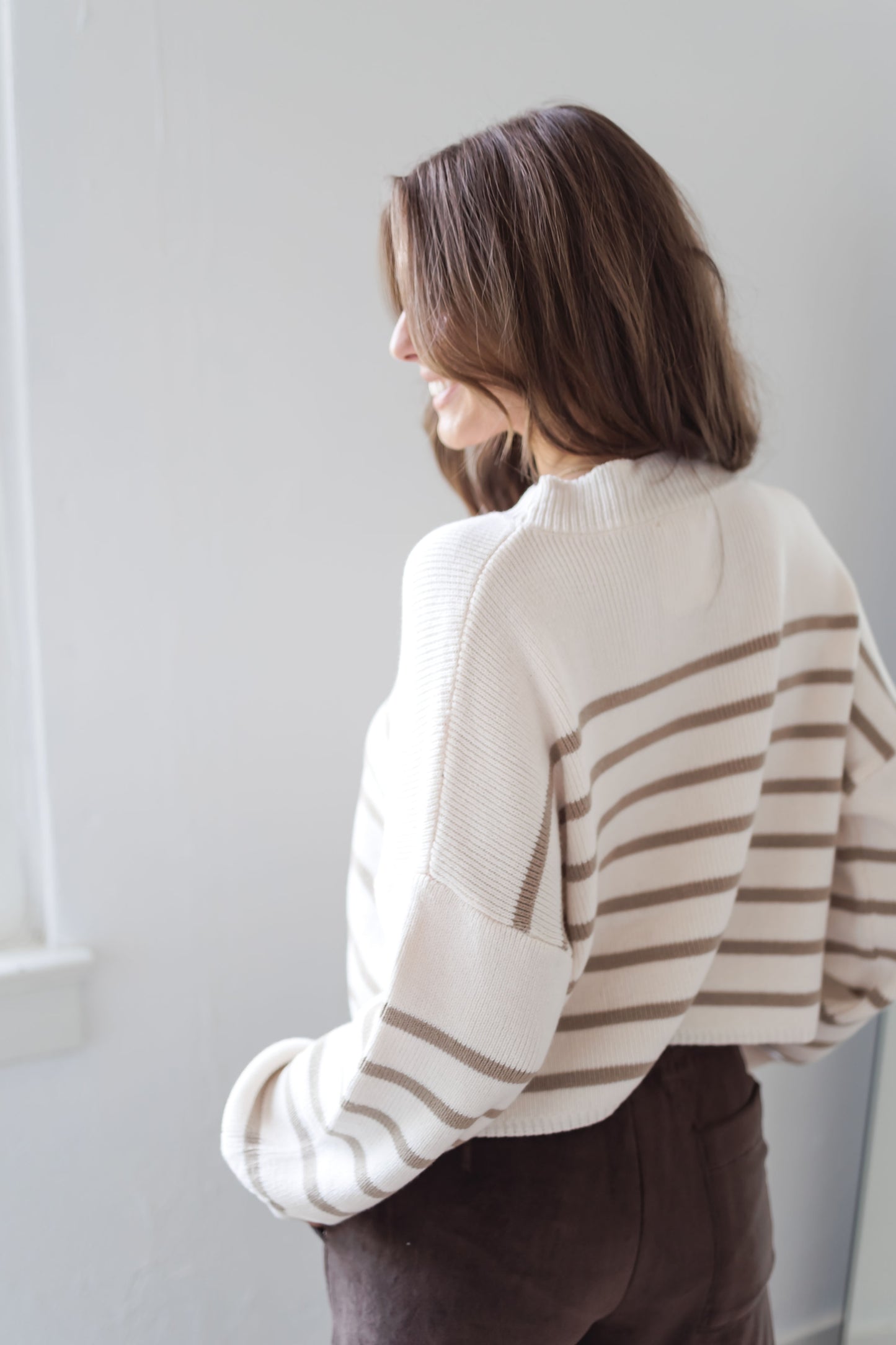 Smooth Talker Sweater-Ivory