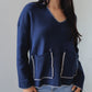 Love Like This Sweater-Navy