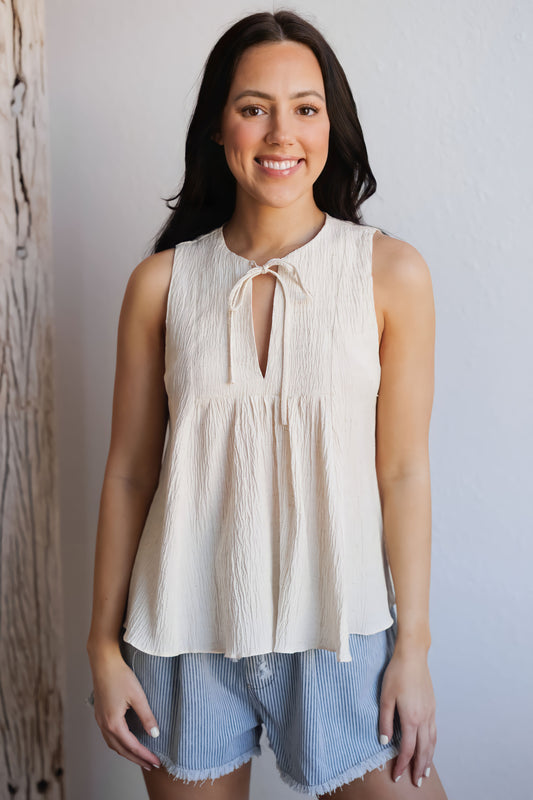 Jaida Top-Linen