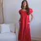 Jingle All The Way Dress-Red