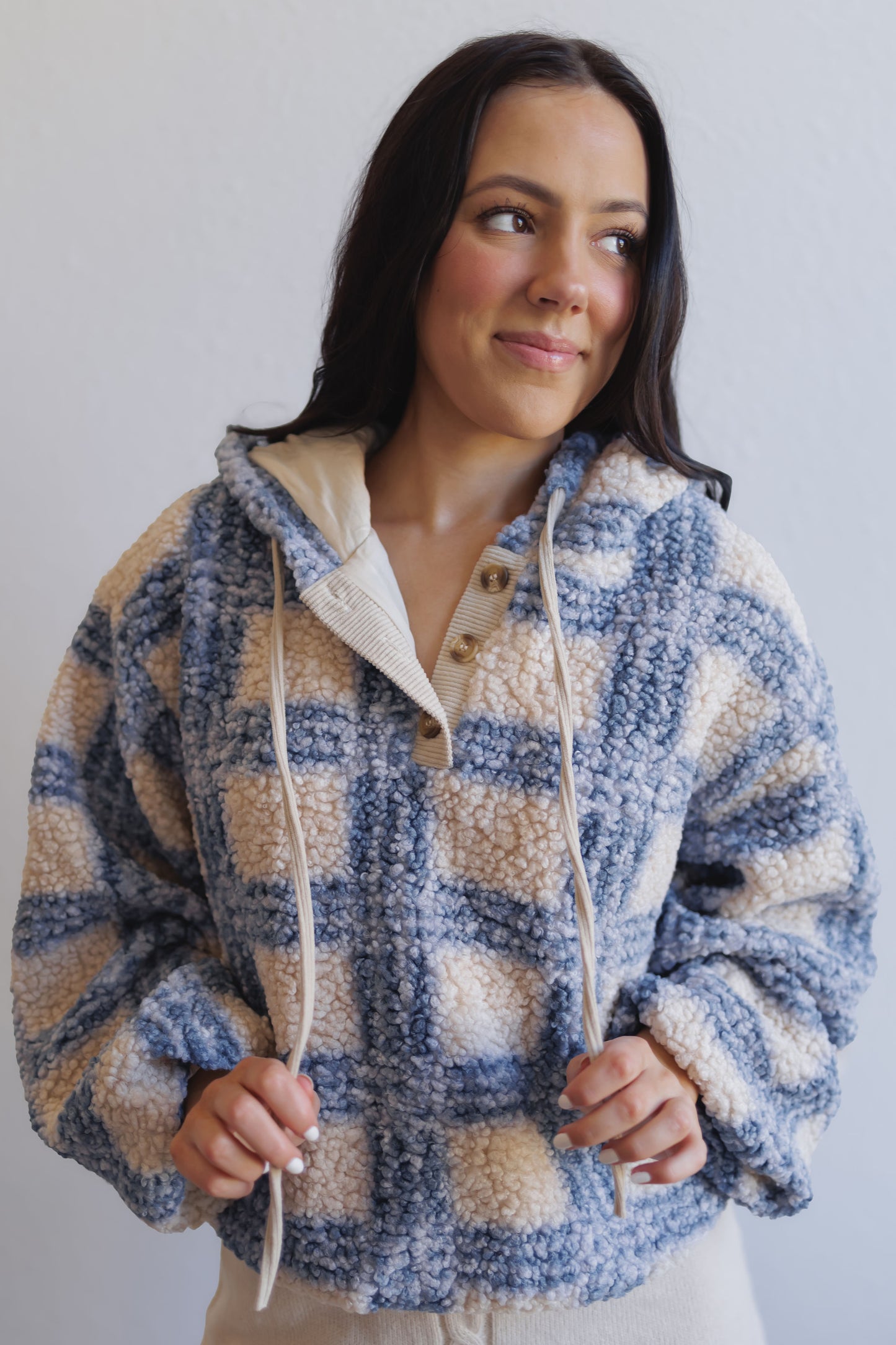 Fair And Square Pullover-Periwinkle