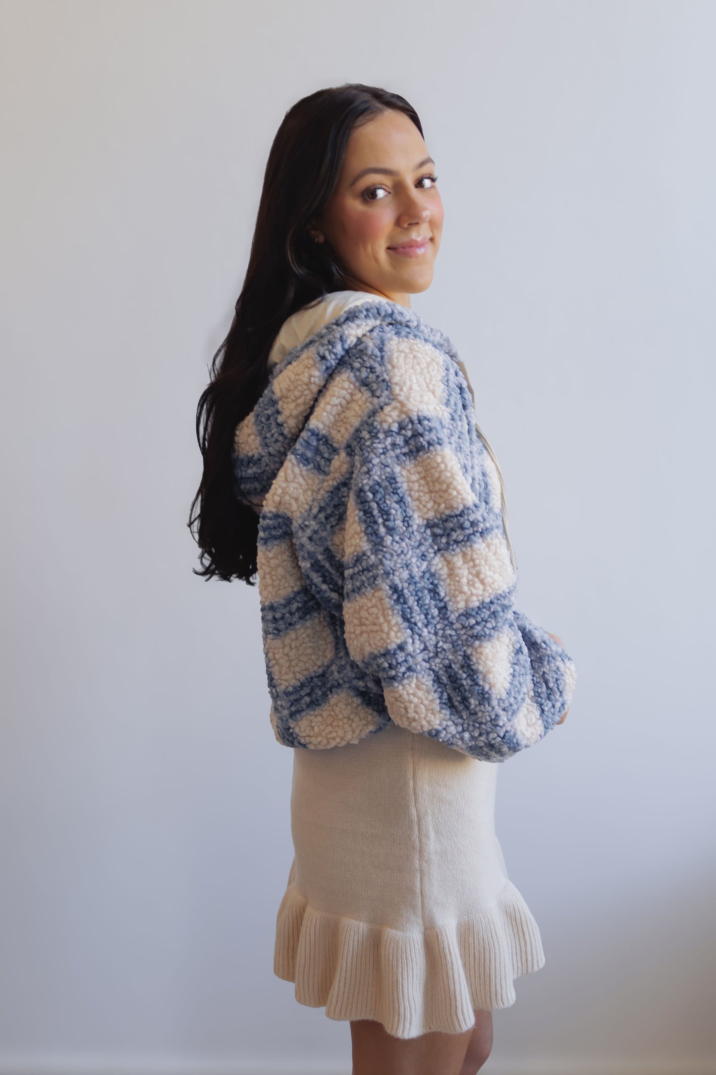 Fair And Square Pullover-Periwinkle