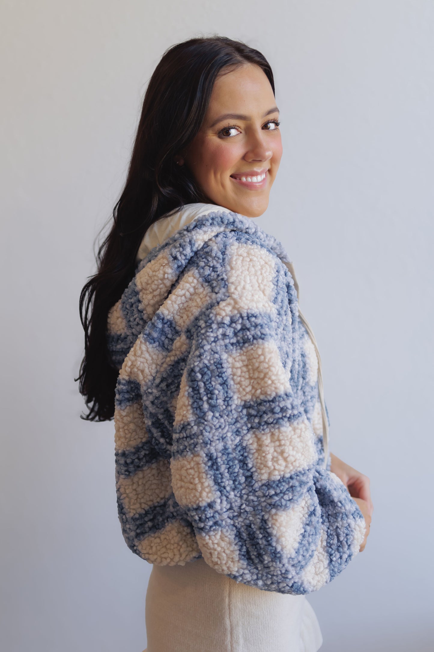 Fair And Square Pullover-Periwinkle