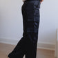 Second To None Cargo Pants-Black