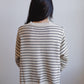 Along The Lines Sweater-Oatmeal/Black