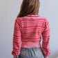 Locked In Love Sweater-Pink/Red