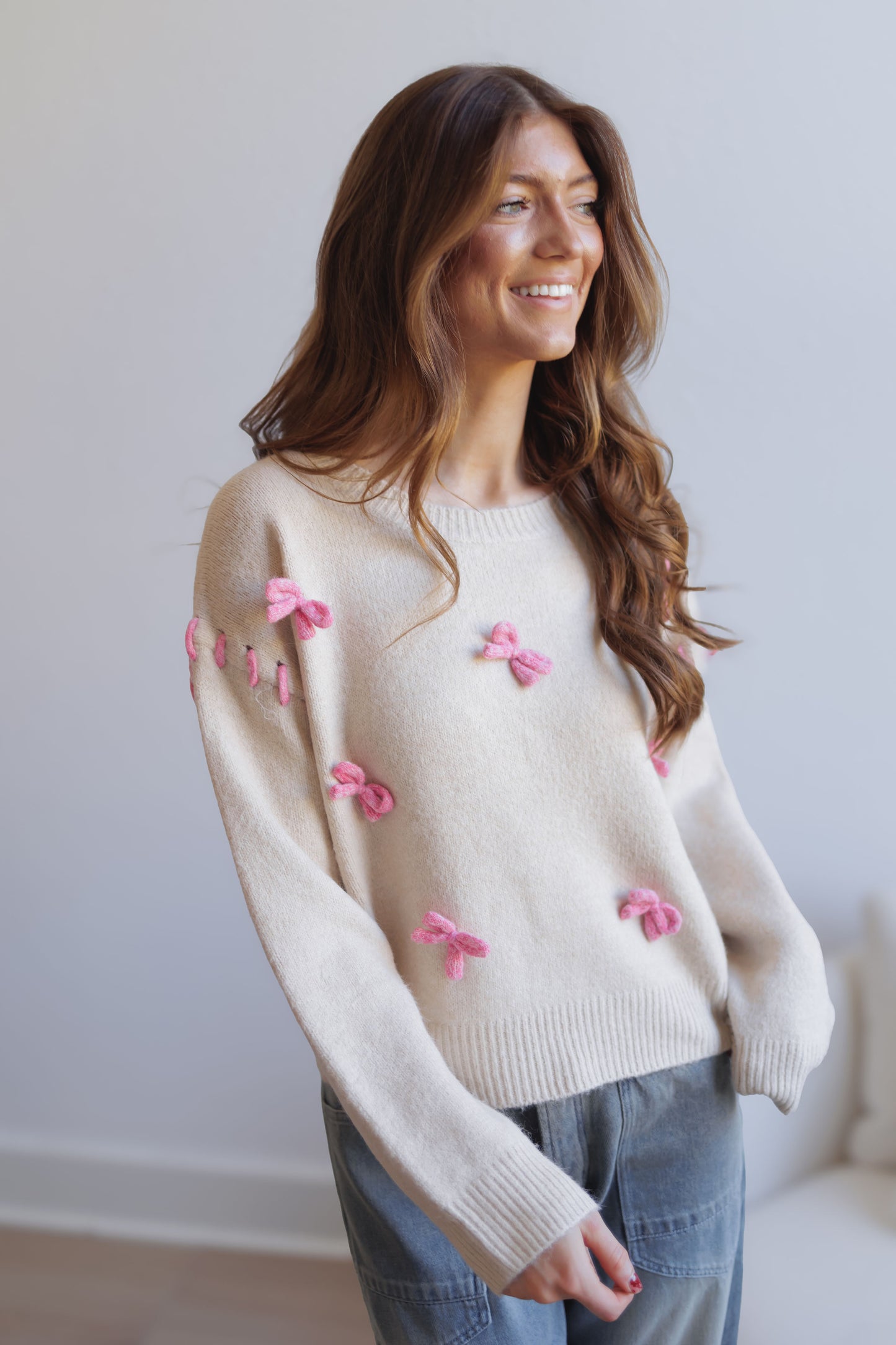 Wrapped In Love Sweater-Oatmeal