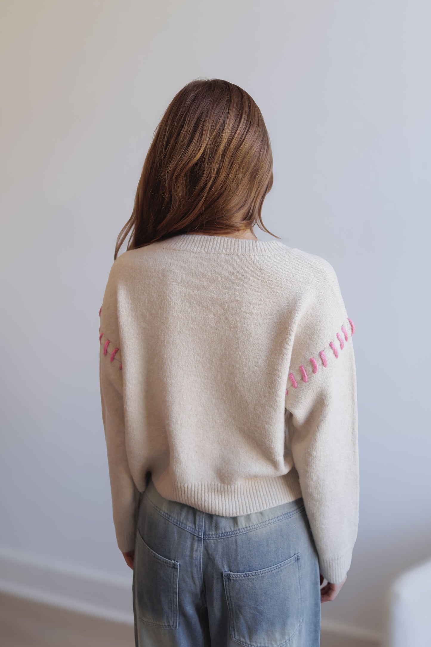 Wrapped In Love Sweater-Oatmeal