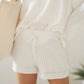 Z SUPPLY: Priam Crochet Shorts-White