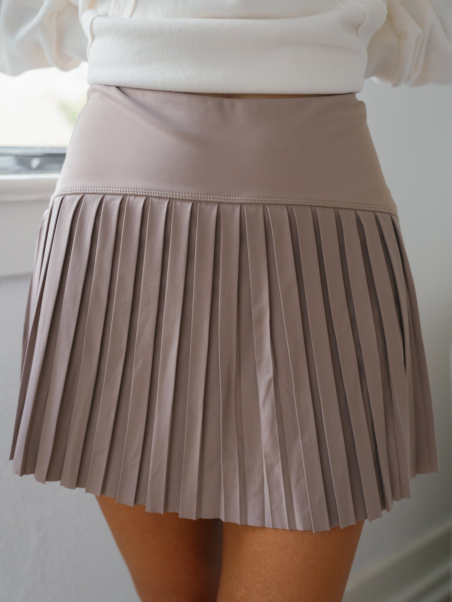 Z SUPPLY: Playing Doubles Skirt-Latte