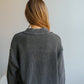 Woodrose Sweater-Charcoal