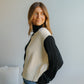 Easy Does It Sweater-Black/Ivory