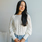 Sweet Devine Sweater-Ivory