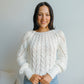 Sweet Devine Sweater-Ivory