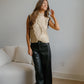 Second Look Leather Pants-Black