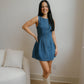 Caitlyn Dress-Dk. Denim