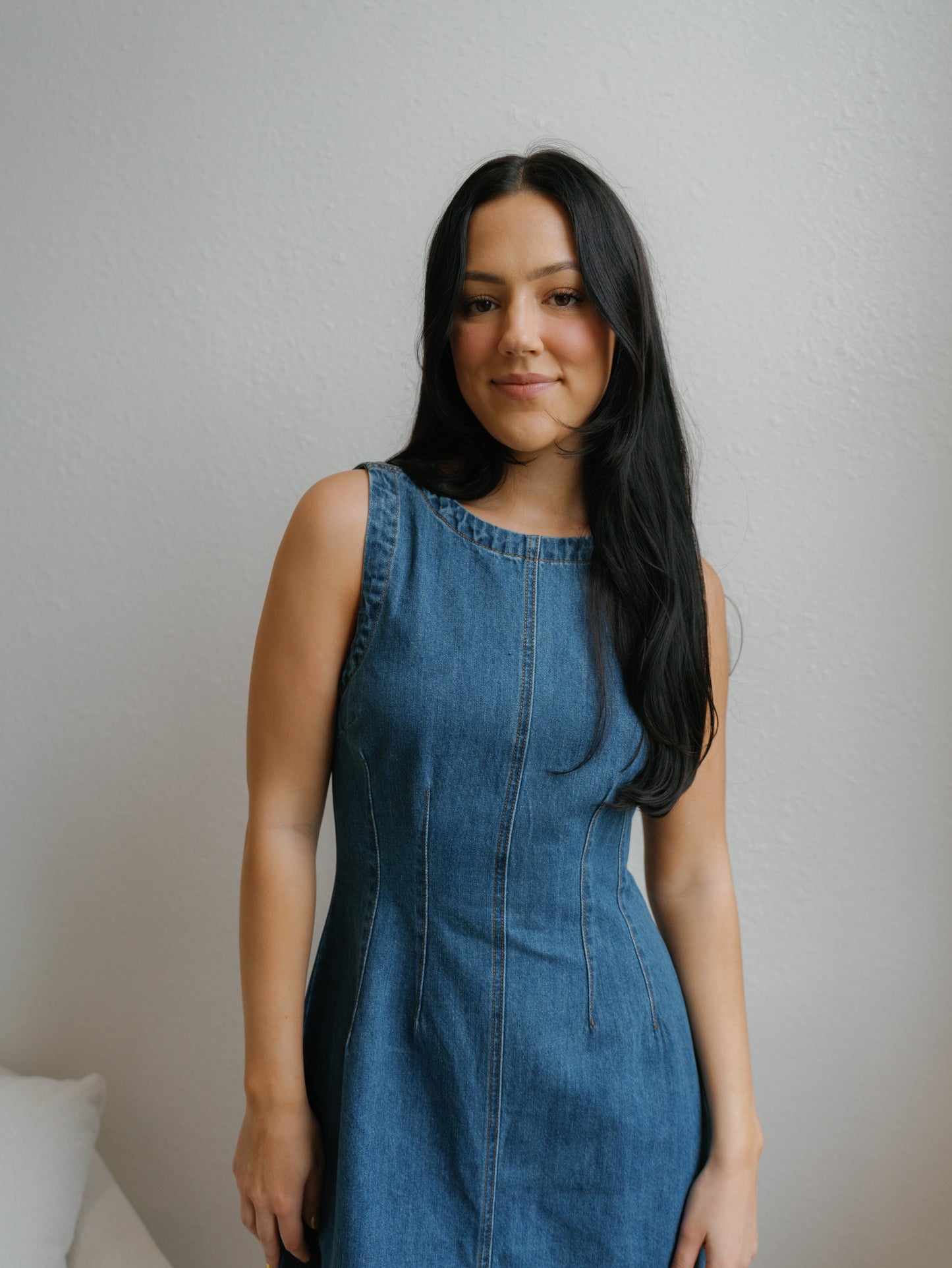 Caitlyn Dress-Dk. Denim